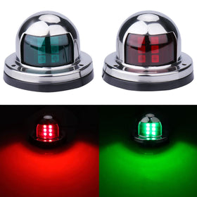 MANUMARINE Stainless Steel LED Boat Navigation Lights (Pair)